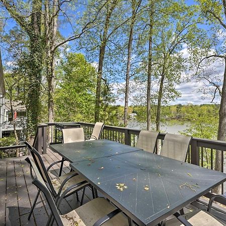 Waterfront Cottage With Boat Dock And 3 Decks! Bracey Exterior foto